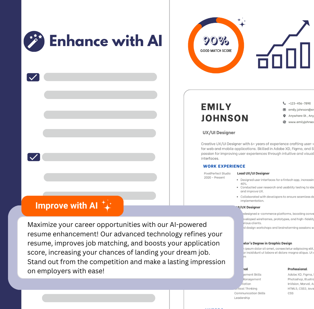 Resume Builder Interface